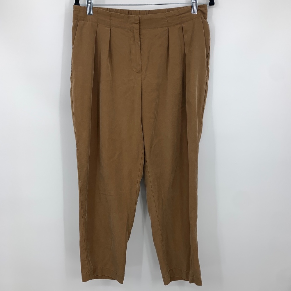 Chicos womens 1 skimmer pants trousers high rise ankle soft relaxed pleated‎